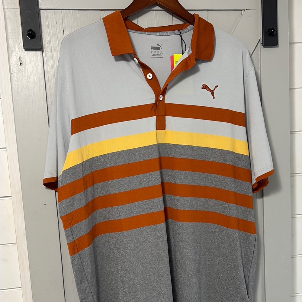 Puma Mattr Mens Polo Sz. XL NWT